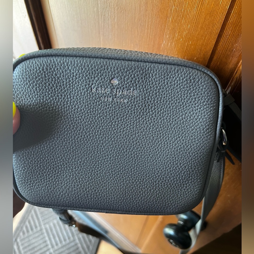 Kate Spade gray crossbody bag